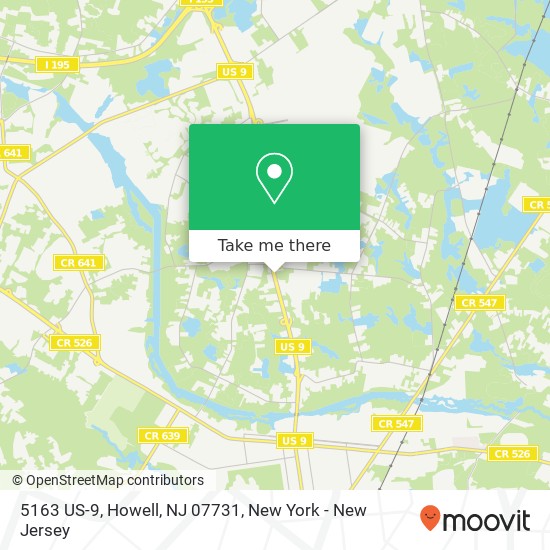 5163 US-9, Howell, NJ 07731 map