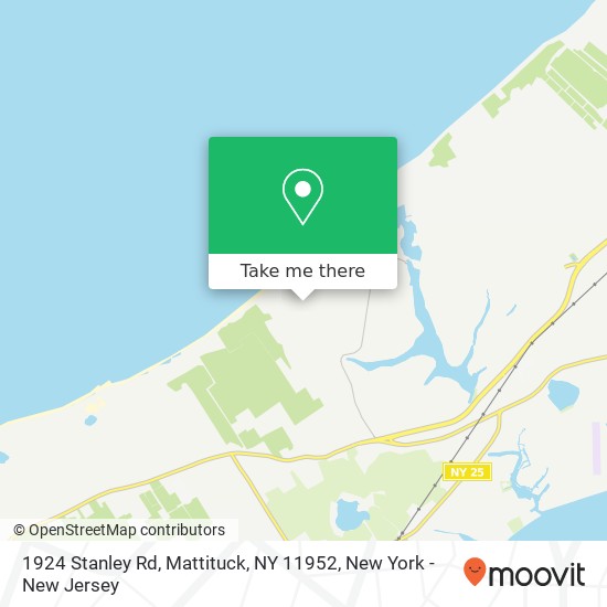 Mapa de 1924 Stanley Rd, Mattituck, NY 11952