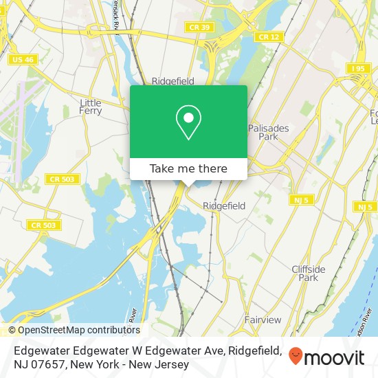 Edgewater Edgewater W Edgewater Ave, Ridgefield, NJ 07657 map
