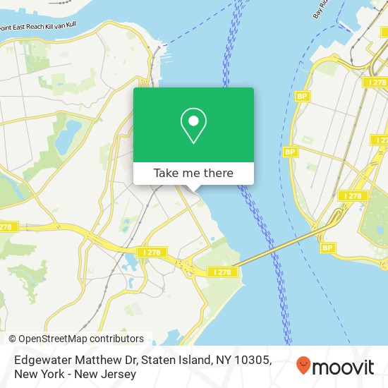 Edgewater Matthew Dr, Staten Island, NY 10305 map