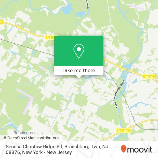 Seneca Choctaw Ridge Rd, Branchburg Twp, NJ 08876 map