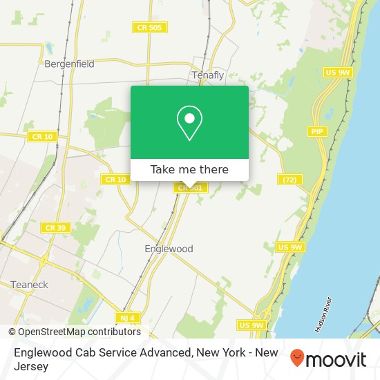 Mapa de Englewood Cab Service Advanced