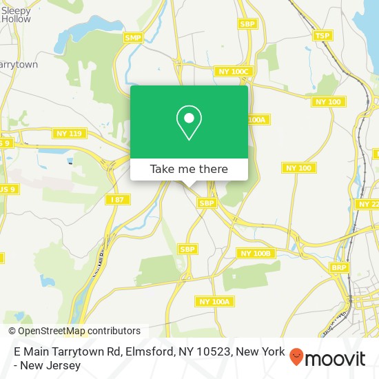 Mapa de E Main Tarrytown Rd, Elmsford, NY 10523