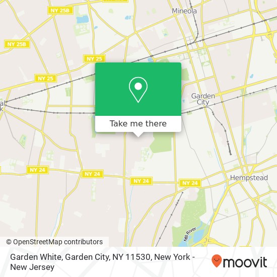 Garden White, Garden City, NY 11530 map