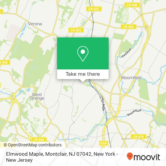 Elmwood Maple, Montclair, NJ 07042 map