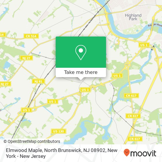 Elmwood Maple, North Brunswick, NJ 08902 map