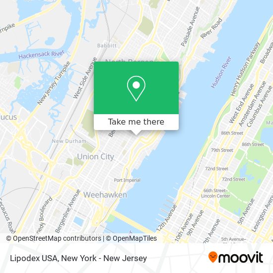 Lipodex USA map