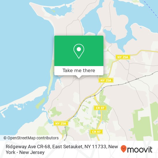 Ridgeway Ave CR-68, East Setauket, NY 11733 map