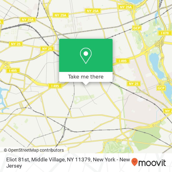 Eliot 81st, Middle Village, NY 11379 map