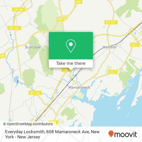 Everyday Locksmith, 808 Mamaroneck Ave map