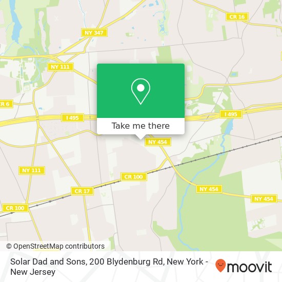 Solar Dad and Sons, 200 Blydenburg Rd map