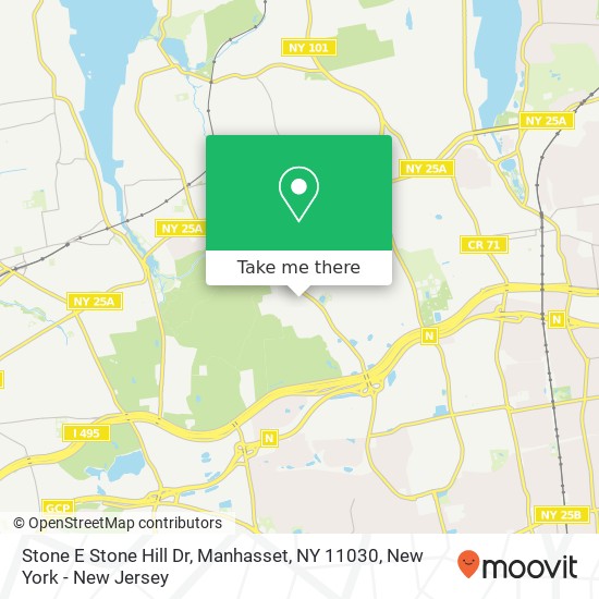 Stone E Stone Hill Dr, Manhasset, NY 11030 map