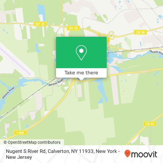 Nugent S River Rd, Calverton, NY 11933 map