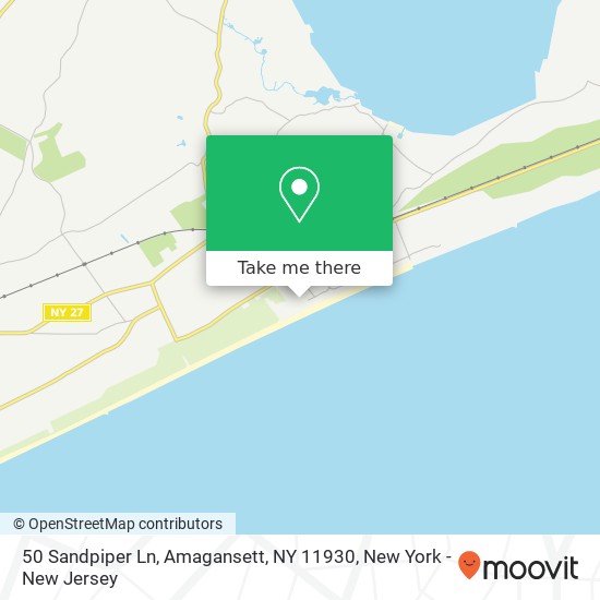 50 Sandpiper Ln, Amagansett, NY 11930 map