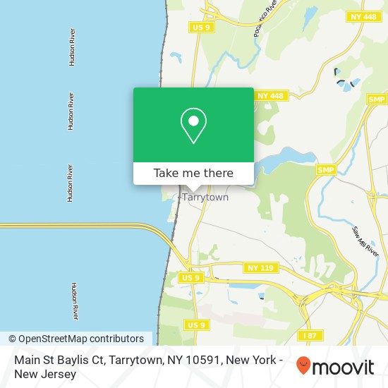 Main St Baylis Ct, Tarrytown, NY 10591 map