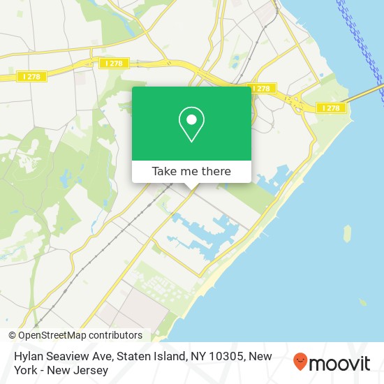 Hylan Seaview Ave, Staten Island, NY 10305 map