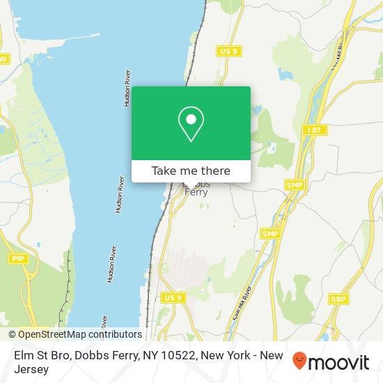 Elm St Bro, Dobbs Ferry, NY 10522 map