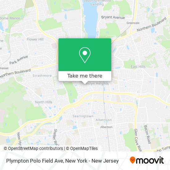 Mapa de Plympton Polo Field Ave