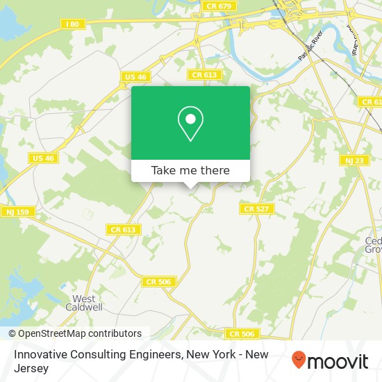 Innovative Consulting Engineers map
