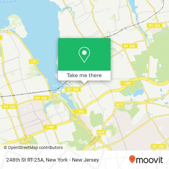 Mapa de 248th St RT-25A