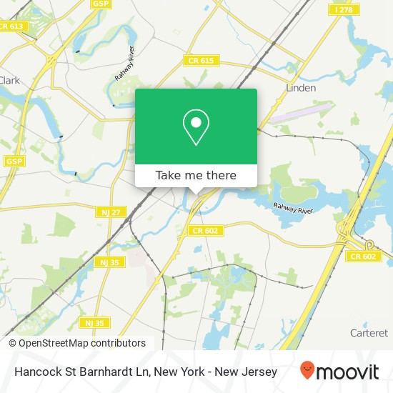 Mapa de Hancock St Barnhardt Ln