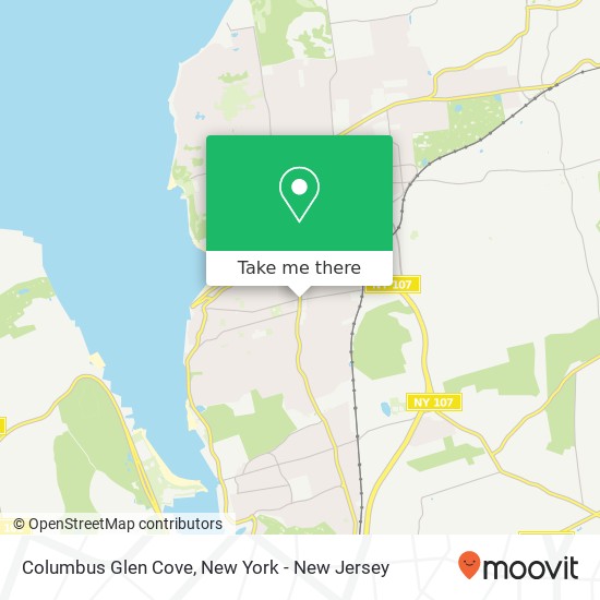 Mapa de Columbus Glen Cove