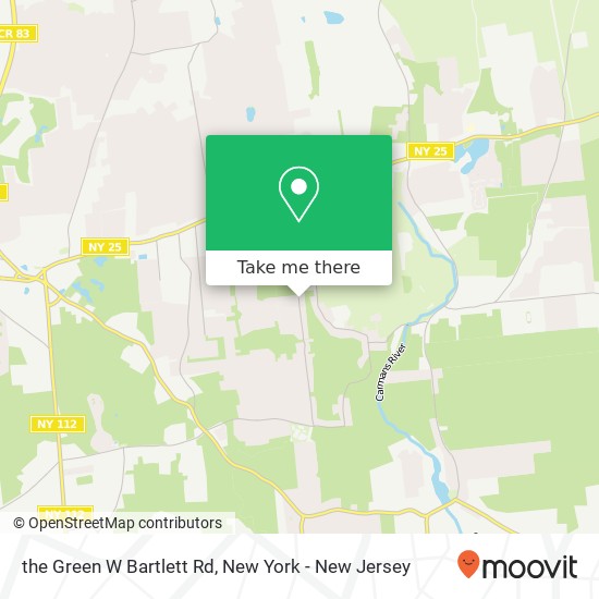 the Green W Bartlett Rd map