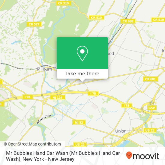 Mr Bubbles Hand Car Wash (Mr Bubble's Hand Car Wash) map