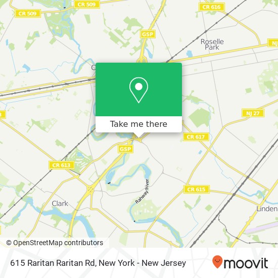615 Raritan Raritan Rd map