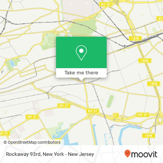 Rockaway 93rd map