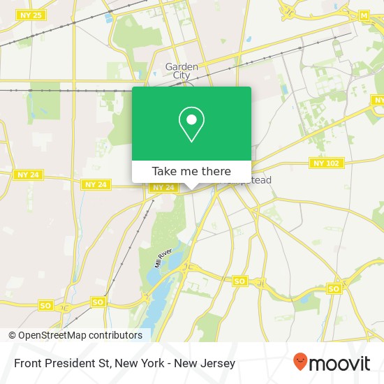 Front President St map