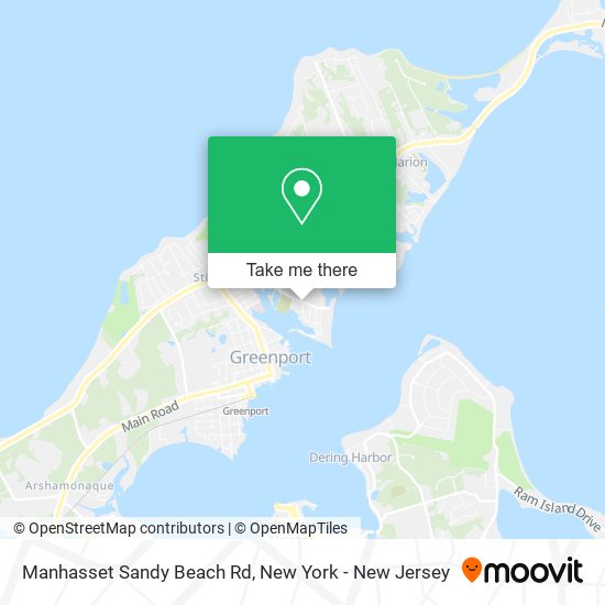 Mapa de Manhasset Sandy Beach Rd