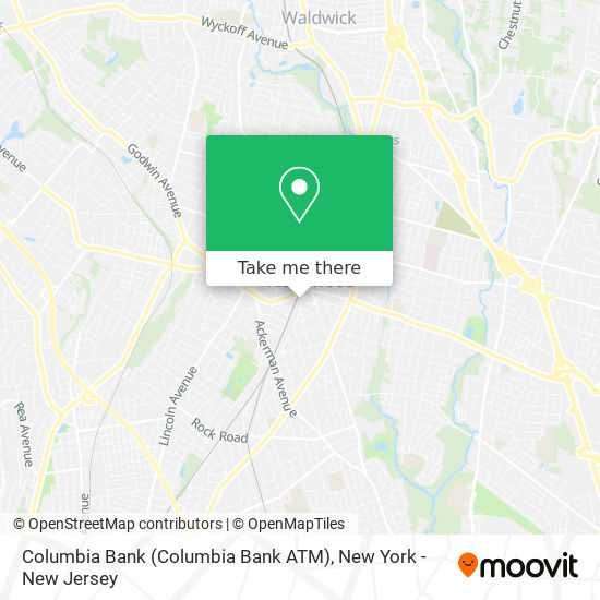 Columbia Bank (Columbia Bank ATM) map