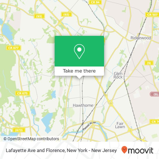 Mapa de Lafayette Ave and Florence