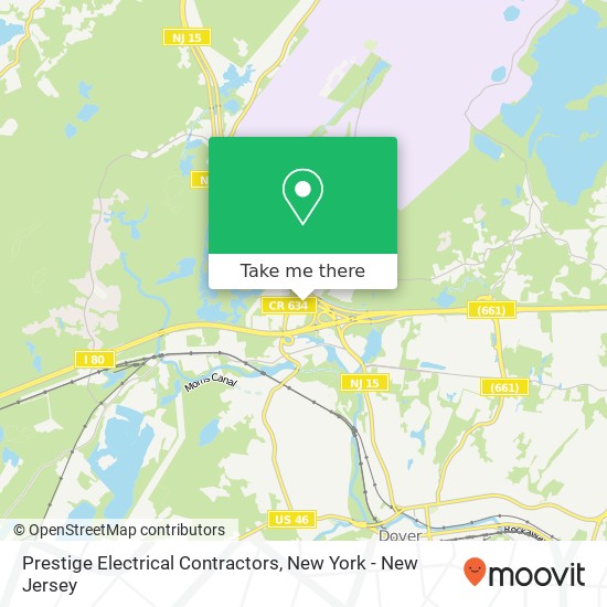 Mapa de Prestige Electrical Contractors