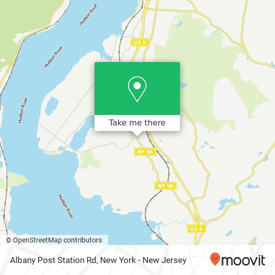 Mapa de Albany Post Station Rd