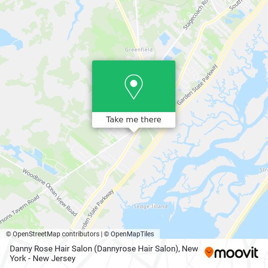 How to get to Danny Rose Hair Salon (Dannyrose Hair Salon) in Upper, Nj by  Bus?
