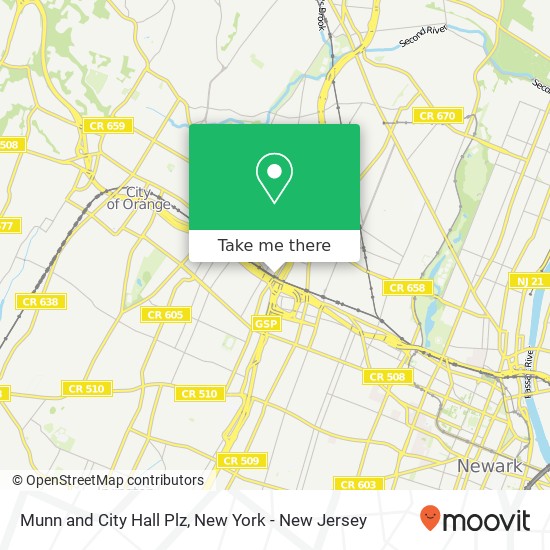 Mapa de Munn and City Hall Plz