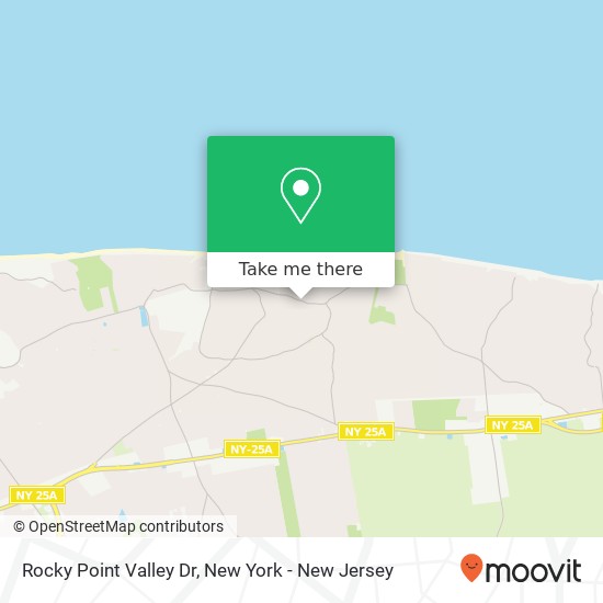 Mapa de Rocky Point Valley Dr