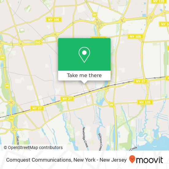 Comquest Communications map