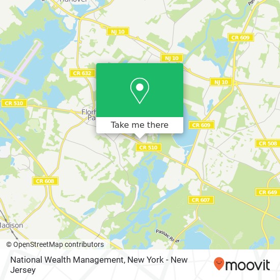 National Wealth Management map