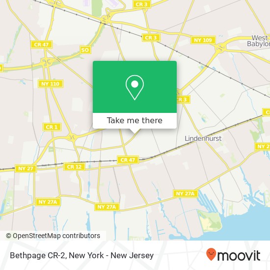 Bethpage CR-2 map