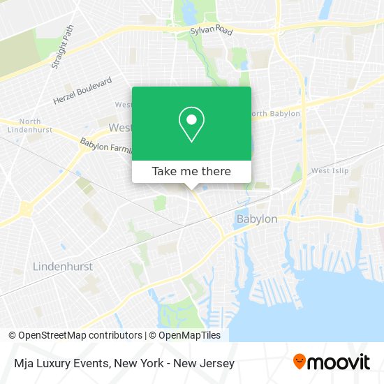 Mja Luxury Events map