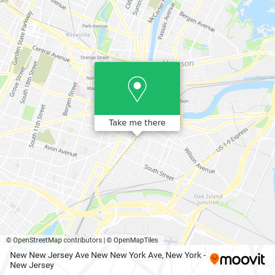 Mapa de New New Jersey Ave New New York Ave