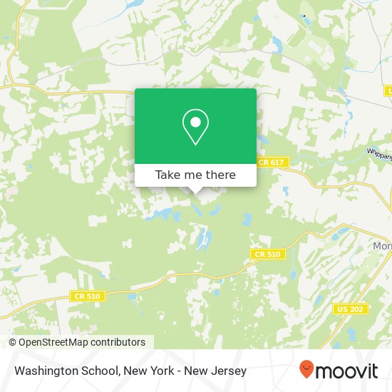 Washington School map