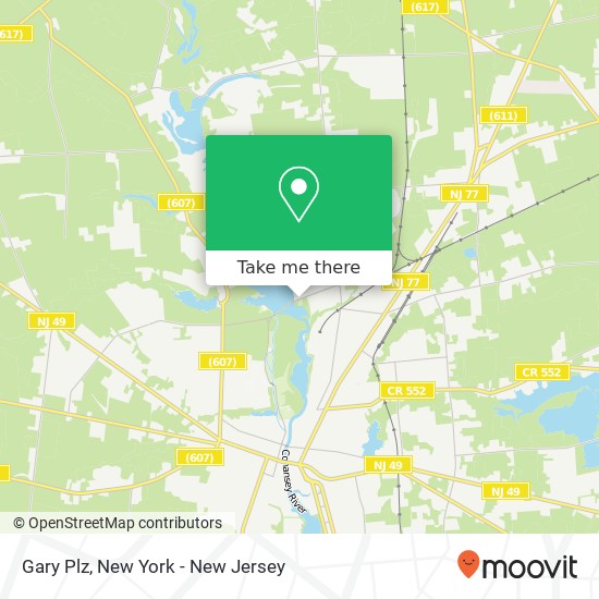 Gary Plz map