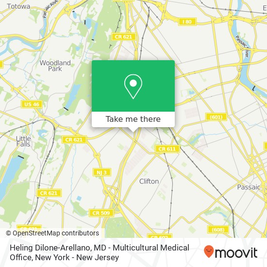 Heling Dilone-Arellano, MD - Multicultural Medical Office map