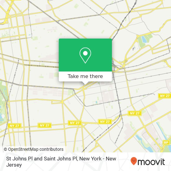 St Johns Pl and Saint Johns Pl map