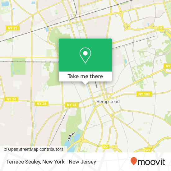 Terrace Sealey map