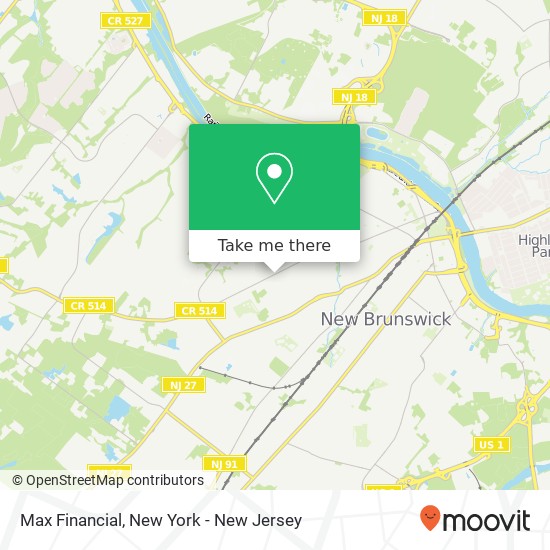 Max Financial map